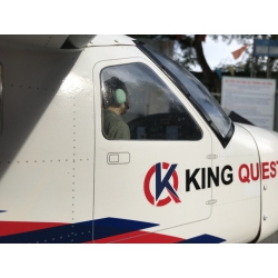 Samolot King Quest Kodiak (klasa 120 EP-GP)(wersja czerwono-biało-niebieska, 2,2 m rozpiętości) ARF - VQ-Models